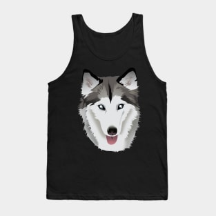 husky is my spirit dog Tank Top